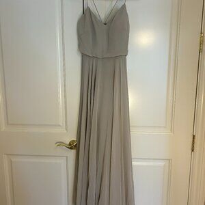 Jenny Yoo Earl Grey Gown, Size 2 (XS)